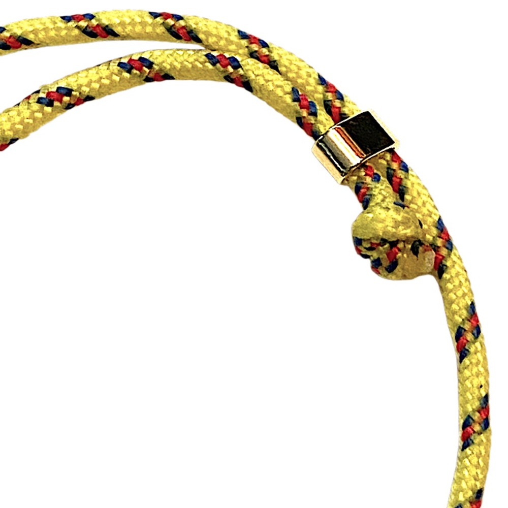 GORJANA yellow Paracord Bracelet Gold - Picture 2 of 3
